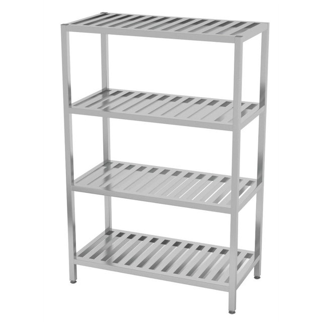 Stainless Steel Gastronomic Shelf 100x40x180 Grating Polgast 354104