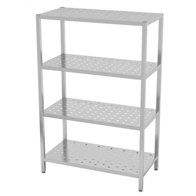 Stainless Steel Gastronomic Shelf 100x40x180 Perforated Polgast 344104