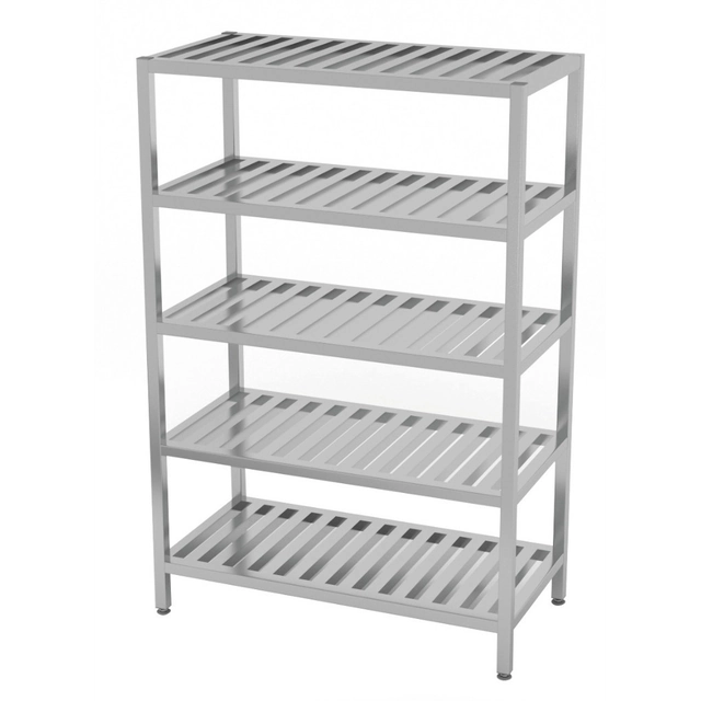 Stainless Steel Gastronomic Shelf 100x50x180 Grating Polgast 355105