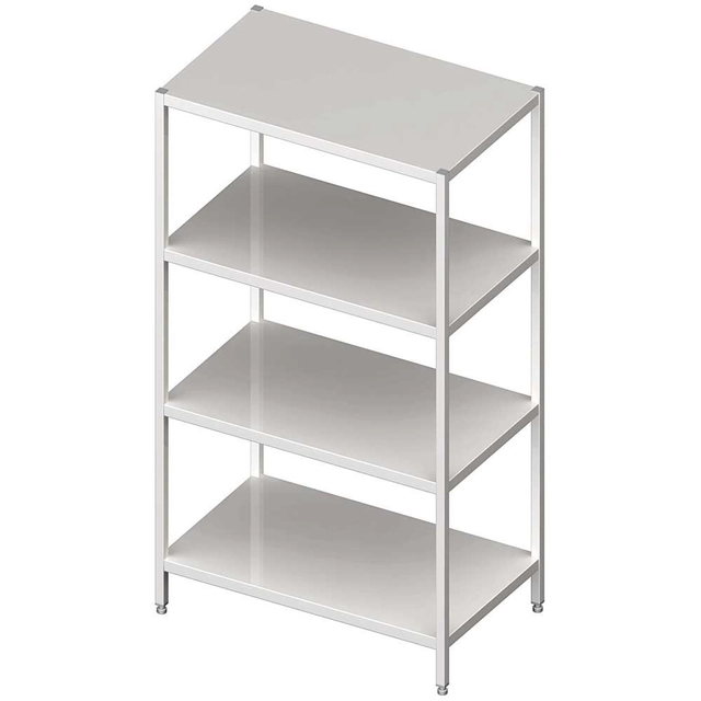 Stainless Steel Gastronomic Shelf Universal Metal Strong 120x50x180 Stalgast