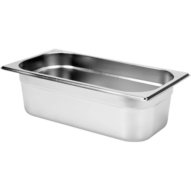 STAINLESS STEEL GASTRONOMY CONTAINER GN 1/3 100MM 4L YATO | YG-00273