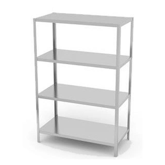 Stainless Steel Gastronomy Shelf 120x50x180 Hendi 812549