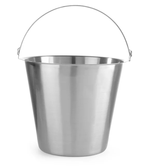 Stainless steel kitchen bucket dia. 310mm 12L Hendi 516744