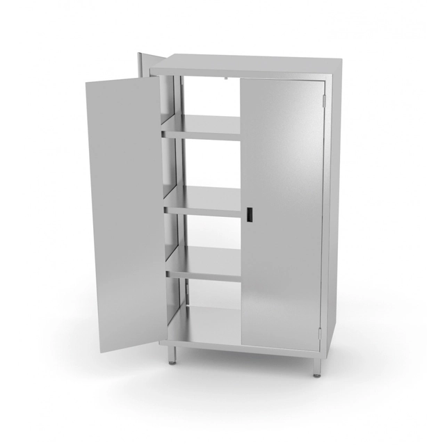 Stainless Steel Pass-Through Wardrobe 70x60x200 Polgast Swing Doors 312076-2