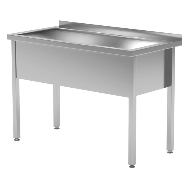 Stainless Steel Pool Gastronomic Sink 1-Kom 100x60x85/30 Polgast 205106/3