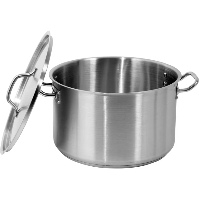 Stainless steel pot diameter 36cm 22,4L + cover