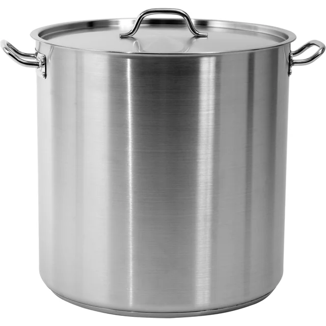 Stainless steel pot diameter 45cm 71,6L + cover