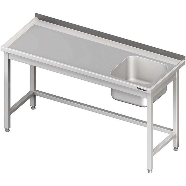 Stainless steel sink (P) 150x60 | Stalgast