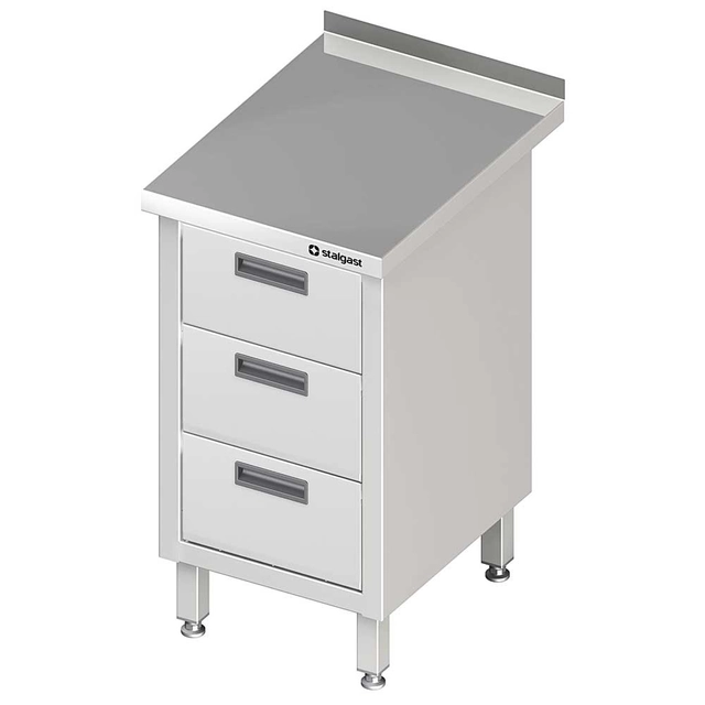 Stainless Steel Table 3 Drawers 45x60 Stalgast