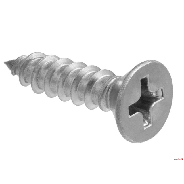 Stainless steel wood screw 6x50mm package 100 pcs.