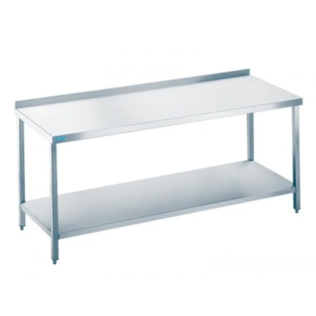 Stainless Steel Work Table With Rilling Shelf 1000x600x850