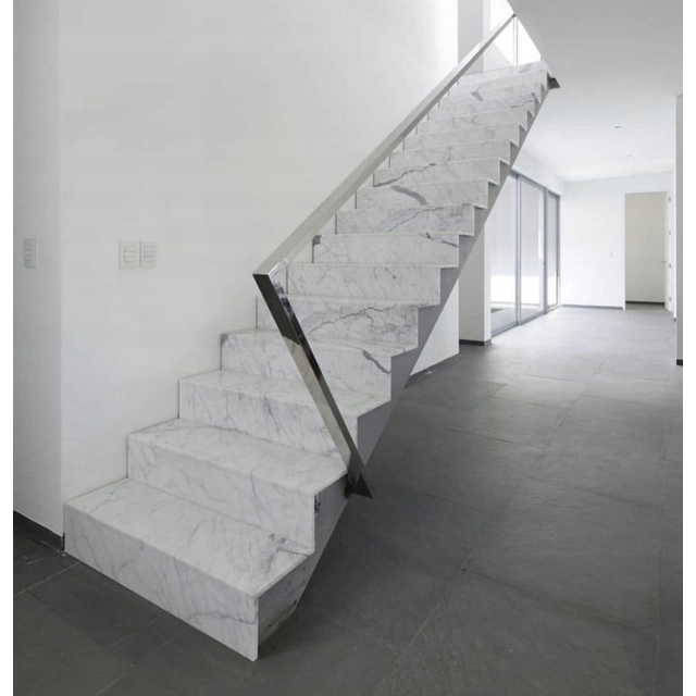 Stair tiles 100x30 MARBLE semi-gloss rounded