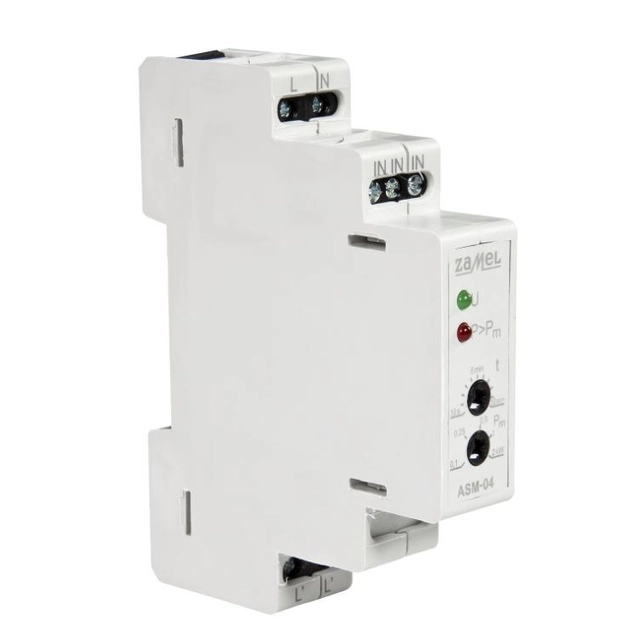 Staircase automatic switch with power limiter function 100W -2KW, 16A, 230VAC, 10s -10 min, type:ASM-04, EXTA