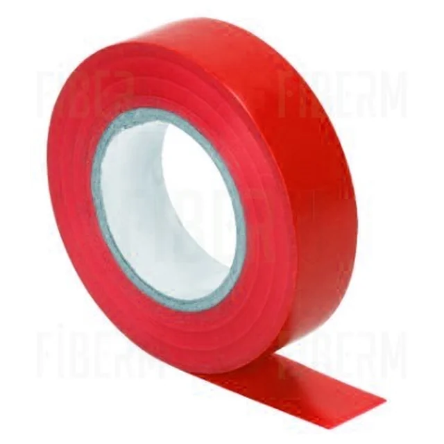STALCO Red insulating tape 20m