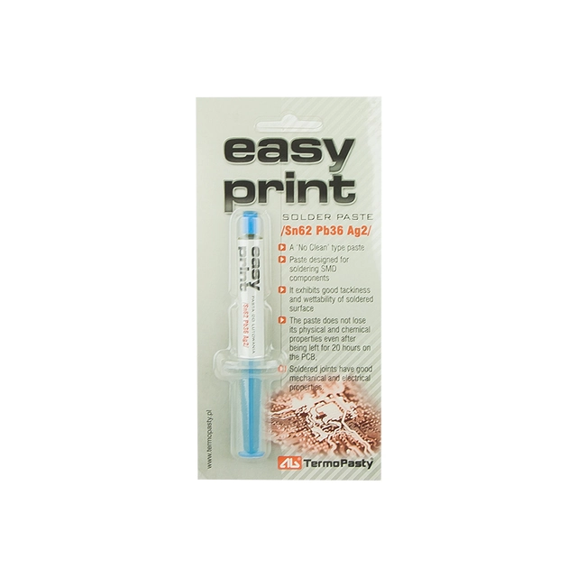 Stampa facile (Sn62Pb36Ag2) 1,4ml AG