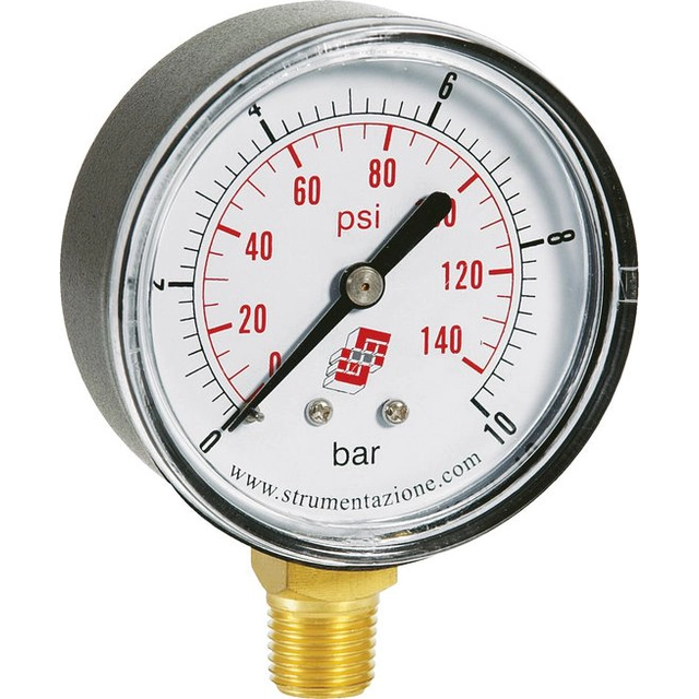 Standard pressure gauge G1 / 8R, 40mm, 0-10bar M40R.PL010G18