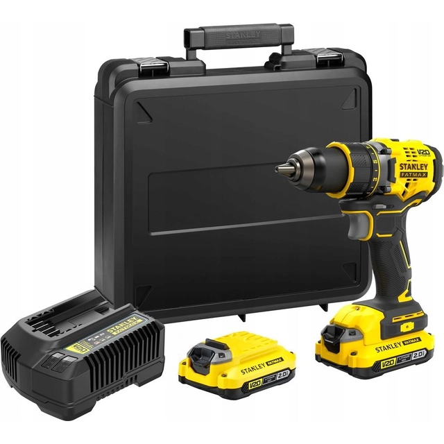 Stanley drill driver SFMCD720D2K 18 V 2 x battery 2 Ah