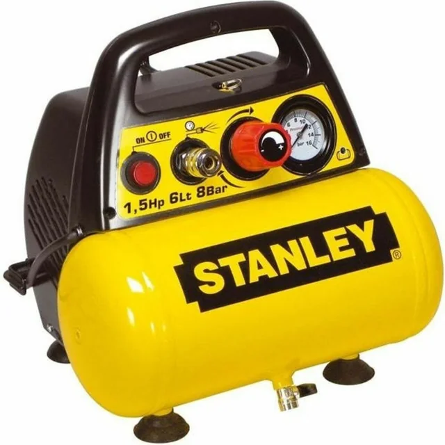 Stanley oro kompresorius DN200/8/6 1100 W 8 baras 6 L