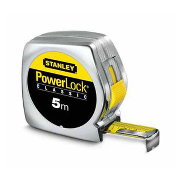 Stanley PowerLock saliekamā lente 5 m x 19 mm 133194