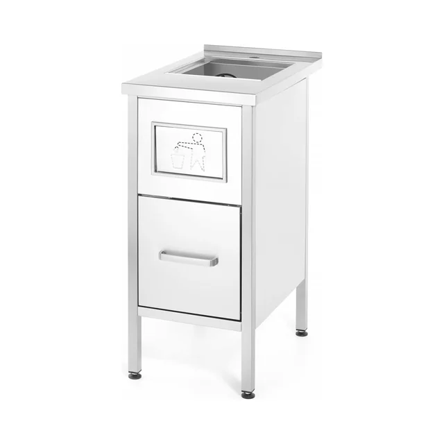 Station de lavage Boston, 400x650x(H)900 mm, Barmatic