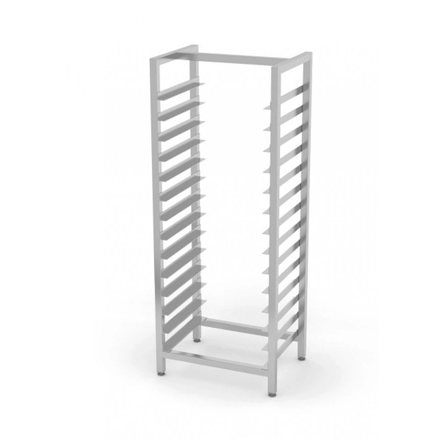 Stationary shelf for GN containers and baking trays 395 x 540 x 1800 mm POLGAST 361114 361114