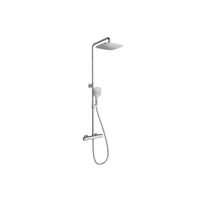 Stationary shower system Ravak 10°, TD 091.00/150 with thermostatic tap and shower set
