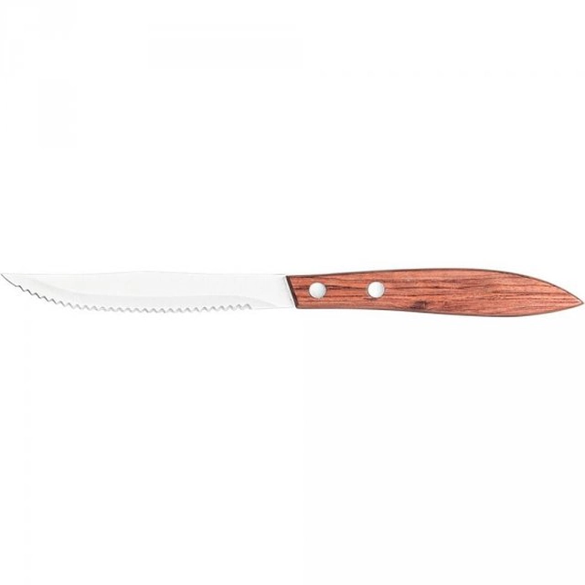 Steak and pizza knife with wooden handle L 110 mm STALGAST 298111 298111