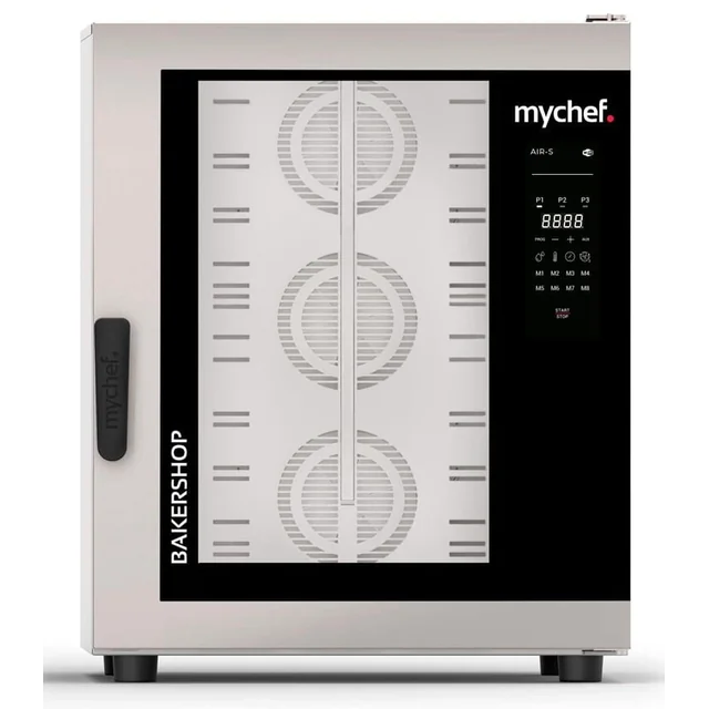 Steam convection oven | bakery | 10x600x400 mm | 15,6 kW | 400 V | Mychef BAKERSHOP AIR-S 10E