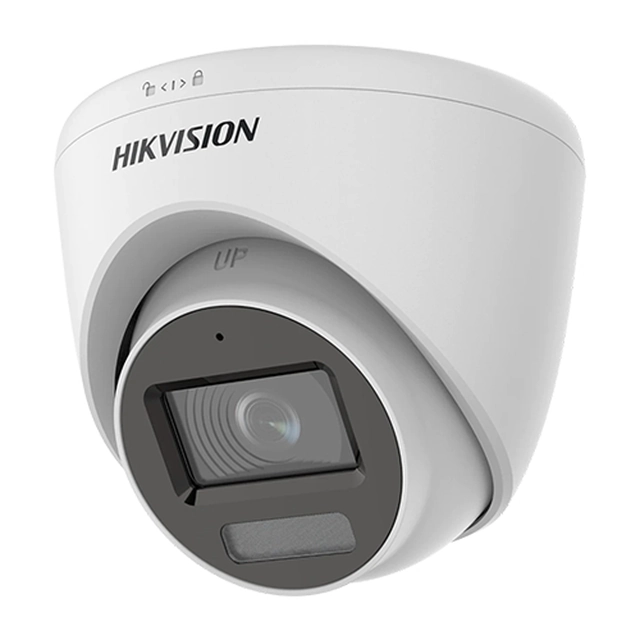 Stebėjimo kamera 5MP, objektyvas 2.8mm, IR 40m, WL 20m, Mikrofonas – Hikvision – DS-2CE78K0T-LFS-2.8mm