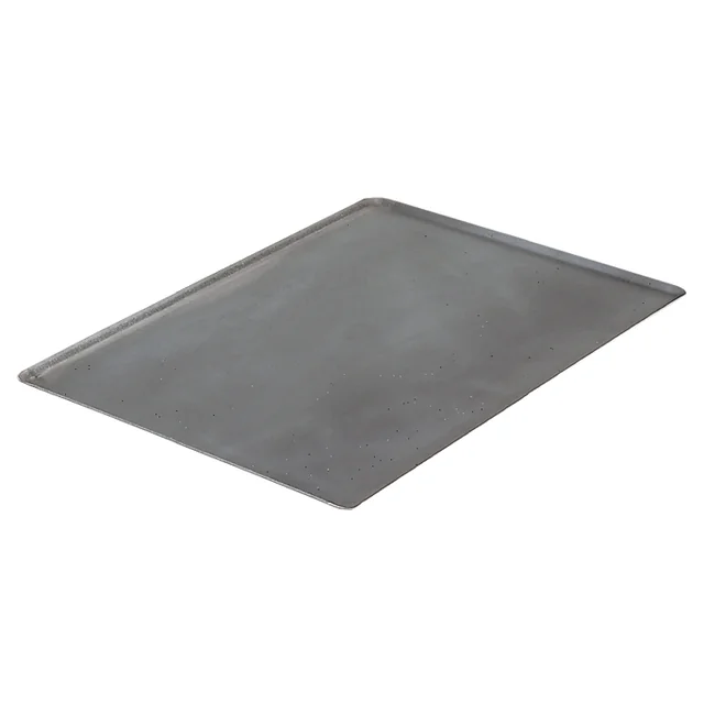 Steel baking tray - slanted edges