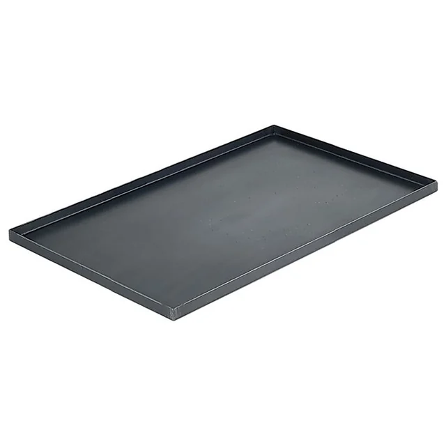 Steel baking tray - straight edges GN