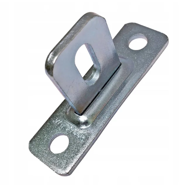 Steel, galvanized connector for tracker or other movable panel applications.