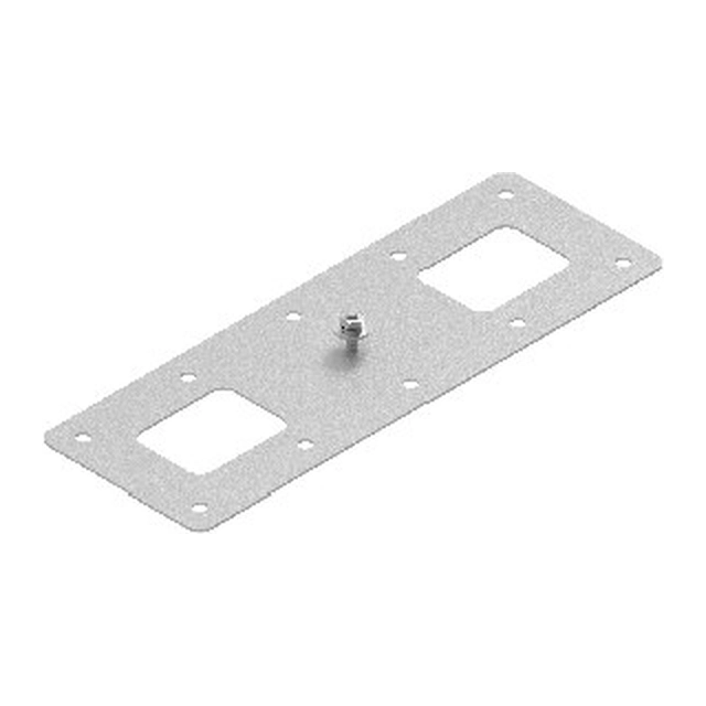 Steel mounting plate for flat roof SPM1