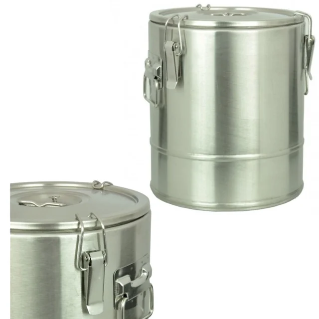 Steel thermos for transporting food 50L without tap DNB-3/50 ECO