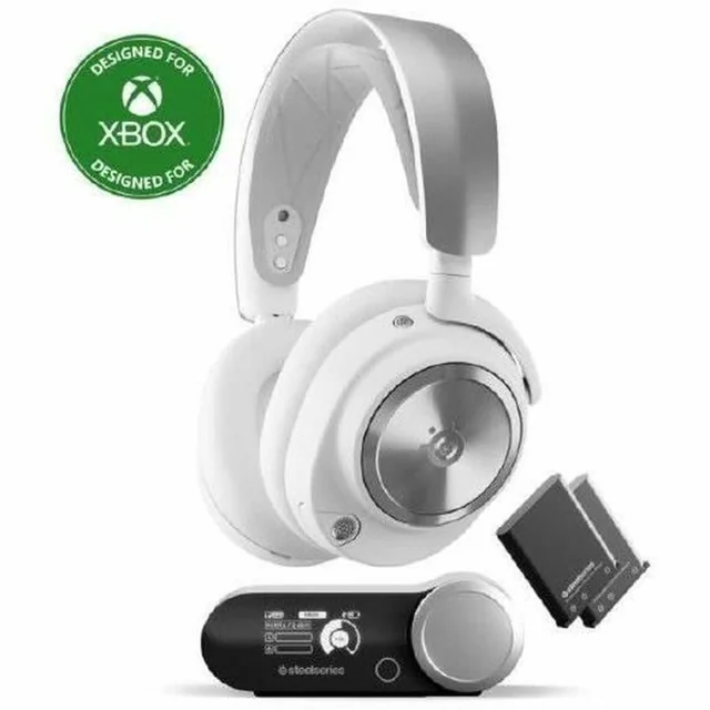 SteelSeries Arctis Nova Pro Auriculares Blanco