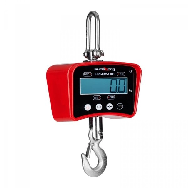 Steinberg Systems āķa skala SBS-KW-1000R 1T RED STEINBERG 10030104 SBS-KW-1000R