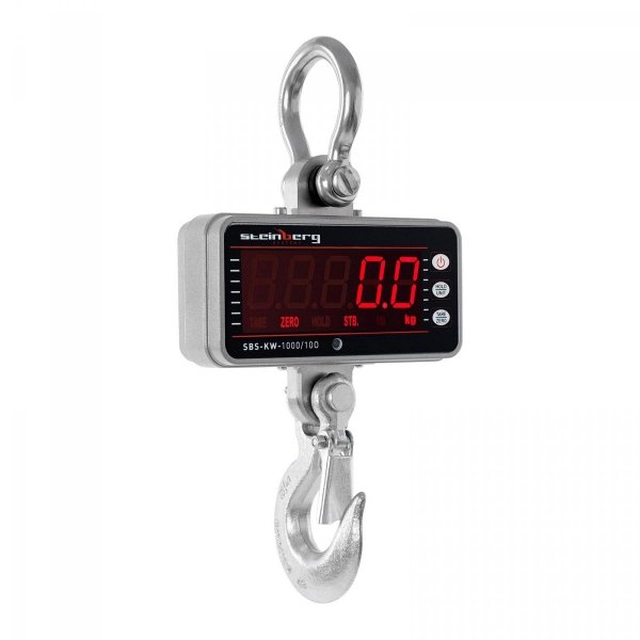 Steinberg Systems hook scale SBS-KW-1000/10O 1t division 0,5kg STEINBERG LED 10030127 SBS-KW-1000/10O