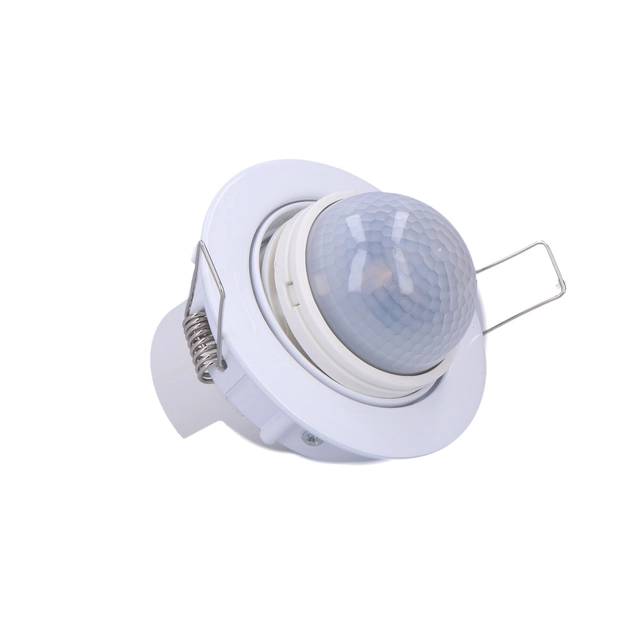 Steinel motion sensor ISD360 ECO, white, flush-mounted, range 24m, range 360°, IP20