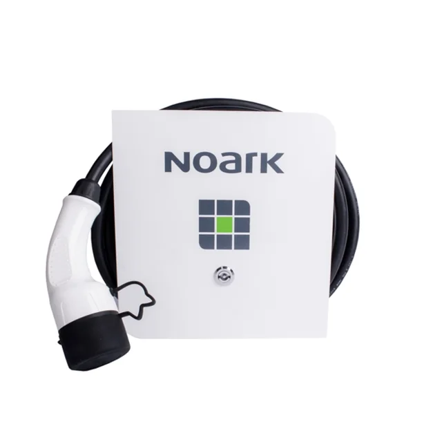 Стенно зарядно Noark за електрически превозни средства, тип 2,3 фаза, 20A