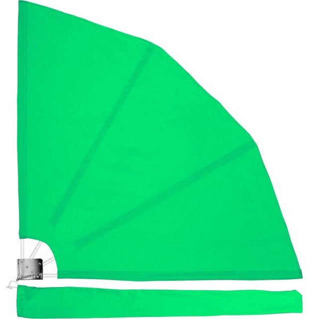 STILISTA Paravento per balcone, 140 x 140 cm, verde