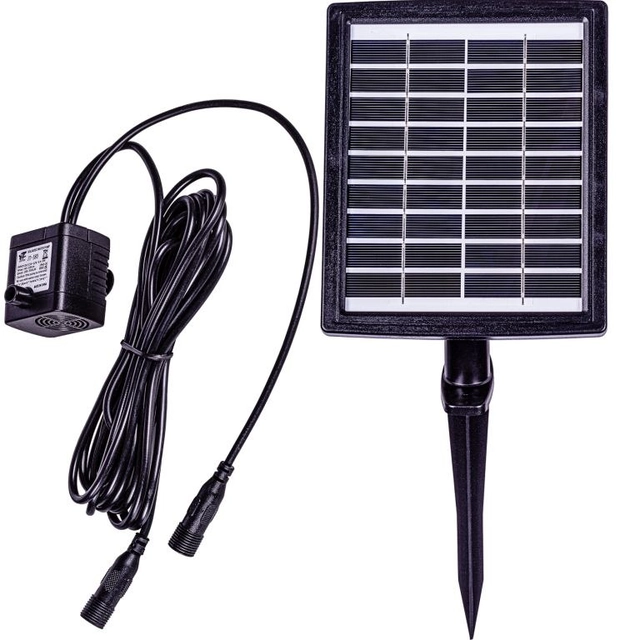 STILISTA Solar pump 2,8 IN,16 x 40,5 cm, black