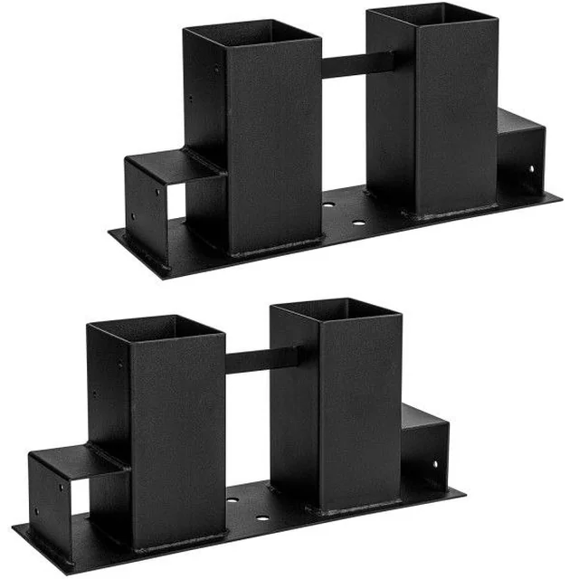 STILISTA Stacking aid 2 pieces, black