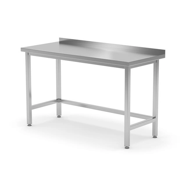 Stół przyścienny wzmocniony bez półki - spawany, o wym. 1000x600x850 m
