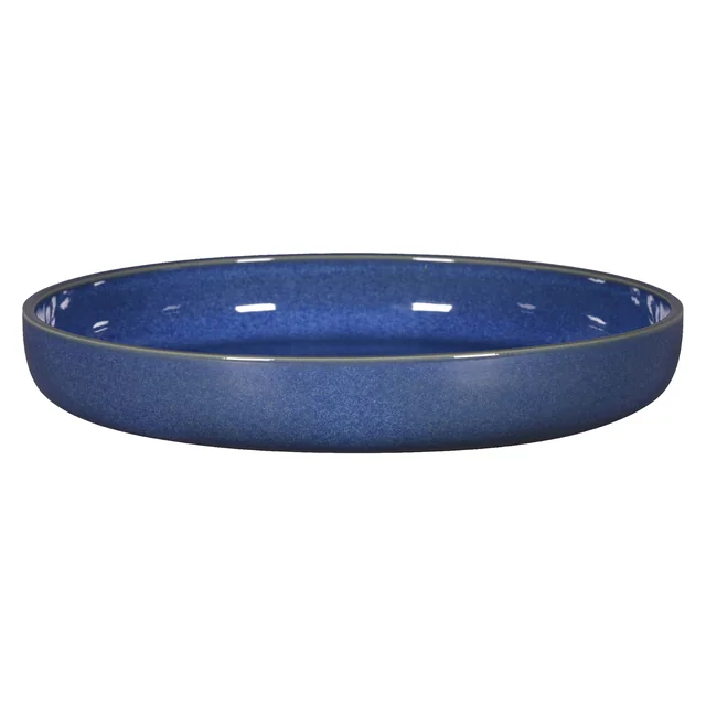 STONE Assiette creuse 29,5 cm cobalt