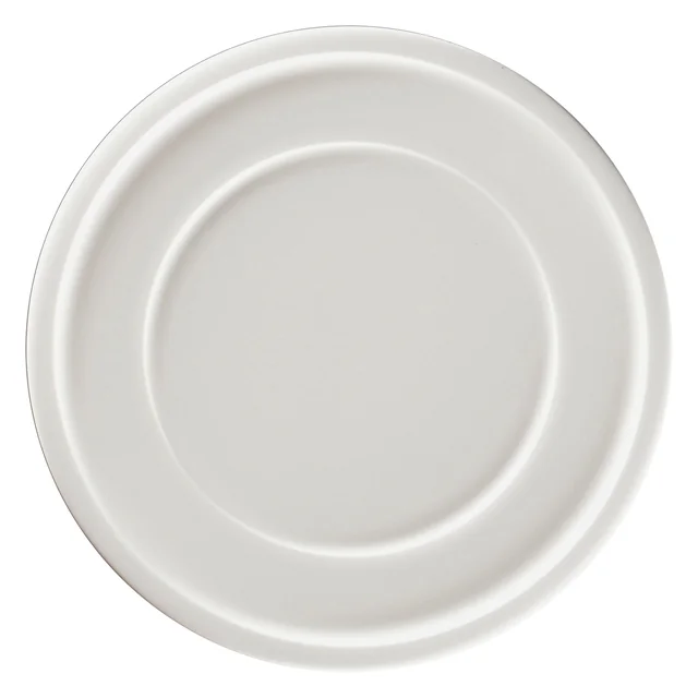 STONE Assiette plate 24 cm blanc