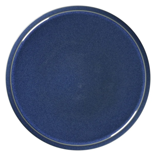 STONE Assiette plate 28 cm cobalt