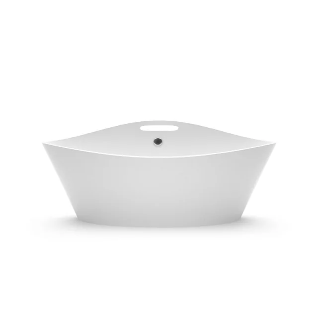 Stone bath Aura Iris 2 white, 181x78 cm, without overflow