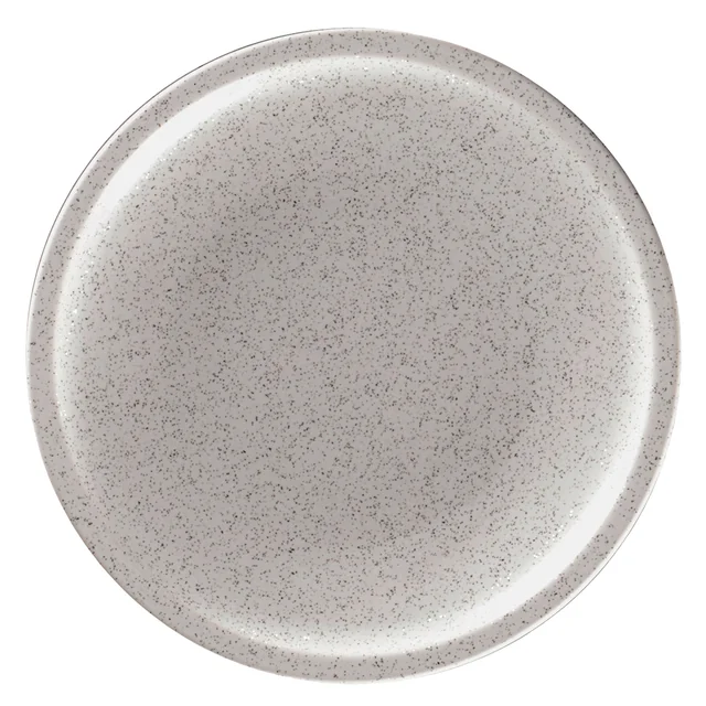 STONE Flat plate, diameter 16 cm, silgranite