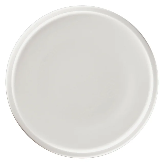 STONE Plato llano 24 cm blanco