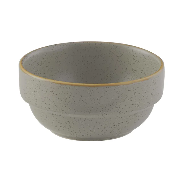 Stonecast Grey Stackable Bowl 115x(H)55 360 ml